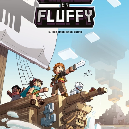 Frigiel en Fluffy 5: Het onbekende eiland